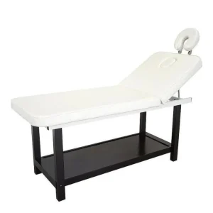 Pat masaj ROMBO Weelko, 2 secțiuni, cadru lemn wenge, spătar reglabil