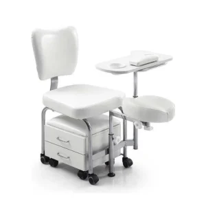 Многофункциональное педикюрное кресло TENDY – с табуретом и ящиками, Weelko