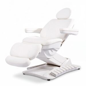 Fotoliu cosmetologic cu 4 motoare Weelko GIR+ alb / Косметологическое кресло с 4 моторами Weelko GIR+ белое