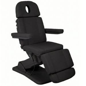 Косметологическое кресло с 3 моторами Habys Tavia Satin Comfort чёрное / Fotoliu cosmetic cu 3 motoare Habys Tavia Satin Comfort negru