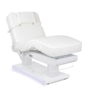 Pat spa electric cu memorie Habys Prestia White, vedere laterală / Спа-кушетка с памятью положений Habys Prestia White, вид сбоку